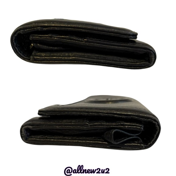 Tory Burch Chelsea 2 pc Set Slouchy Leather Tote Wallet Pebble Leather Host Pick - Picture 6 of 11